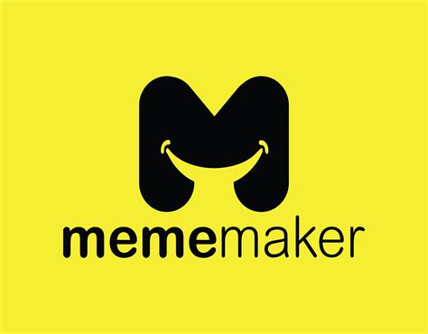 Meme Maker Logo Design / Modern Minimal Logo Design on Behance