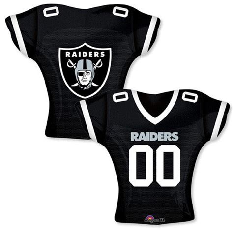 24'' NFL RAIDERS Jersey Balloon 21'' RAIDERS - Etsy