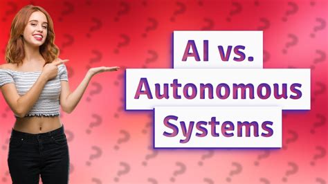 Does autonomous mean AI? - YouTube