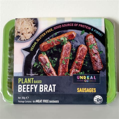 Unreal Co. Beefy Brat Sausages Reviews | abillion