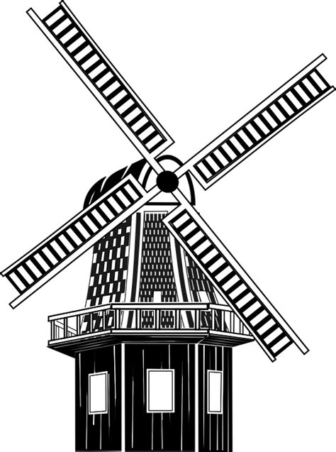 Free vector graphic: Windmill, Wind, Mill, Medieval - Free Image on ...