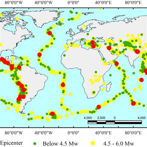 Earthquake hotspot and coldspot zone based on hotspot analysis... | Download Scientific Diagram