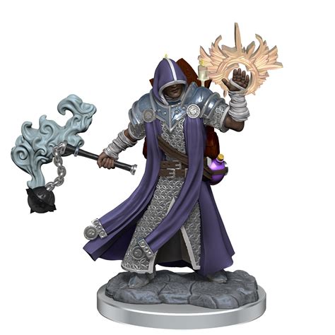 Dungeons & Dragons Frameworks Unpainted Miniatures: Human Cleric (Male ...