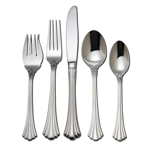 Sterling Collectables: Reed & Barton 1800 5 Piece Stainless Steel Place Setting