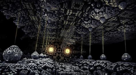 Inside the Alien Ship by IvanDuran9 on DeviantArt