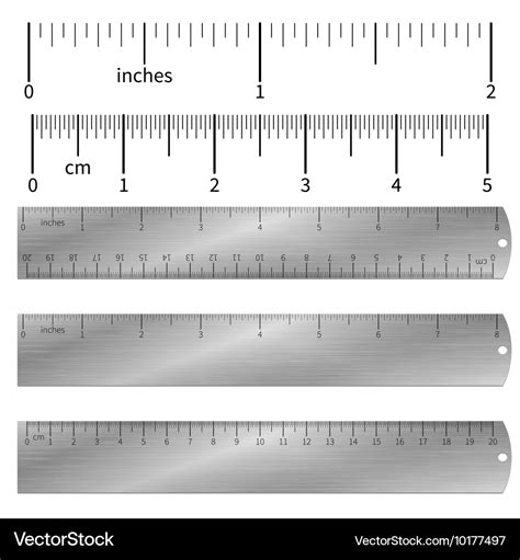 Inches Ruler With Decimals