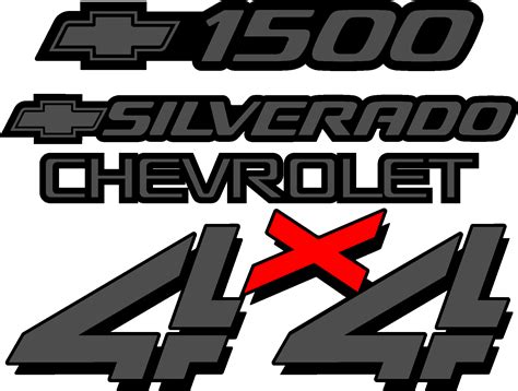 +1500 Chevrolet Silverado Logo Vector - (.Ai .PNG .SVG .EPS Free Download)