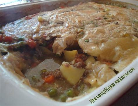 Hamburger Pot Pie Recipe