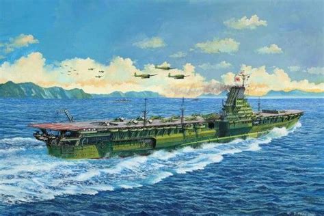 IJN "Shinano" (1944-1944). Revell box-art, by Danijel Frka. | Imperial ...