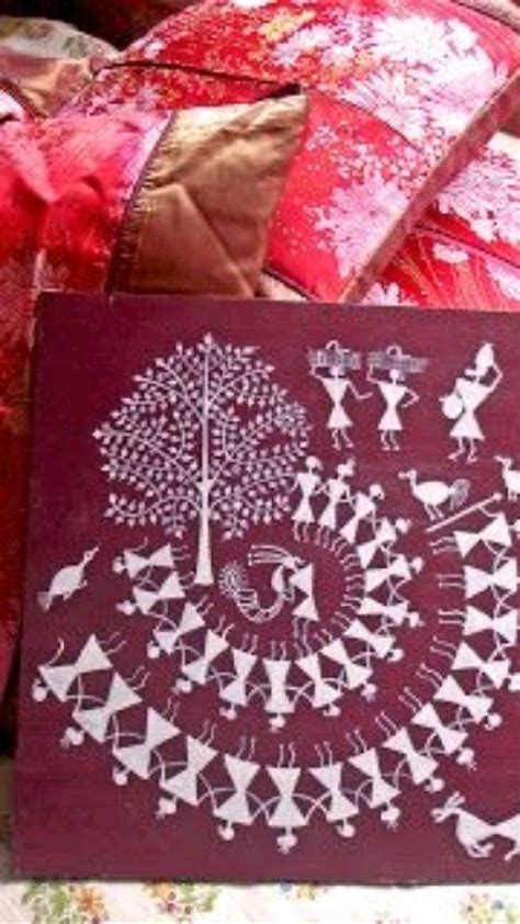 Warli Painting | Intricate Entrance Door Design