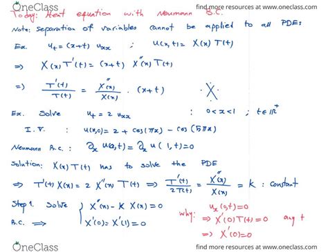 Solution Of Heat Equation By Fourier Series - Tessshebaylo