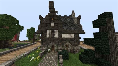 Small Gothic House Minecraft Map