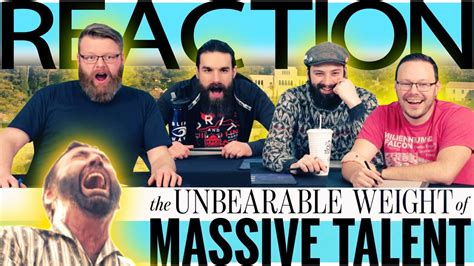 The Unbearable Weight of Massive Talent - MOVIE REACTION!! - YouTube