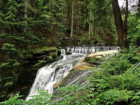 Download free photo of Landscape,waterfall,brook,mountains,nature ...