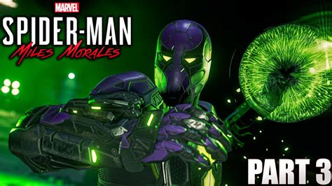 The Prowler - Marvel's Spider-Man Miles Morales - Part 3 - PS5 4K RT - YouTube