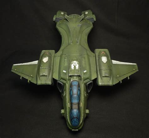 dwartist's painting blog: Halo 'Pelican' dropship...