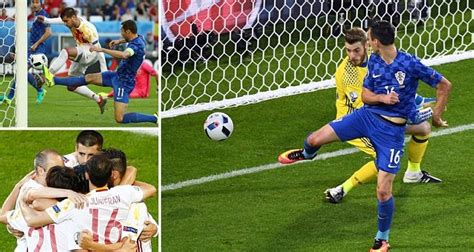 Spanyol lawan Kroasia (Foto dari : http://www.totalsportek.com/highlights/spain-vs-croatia-live ...