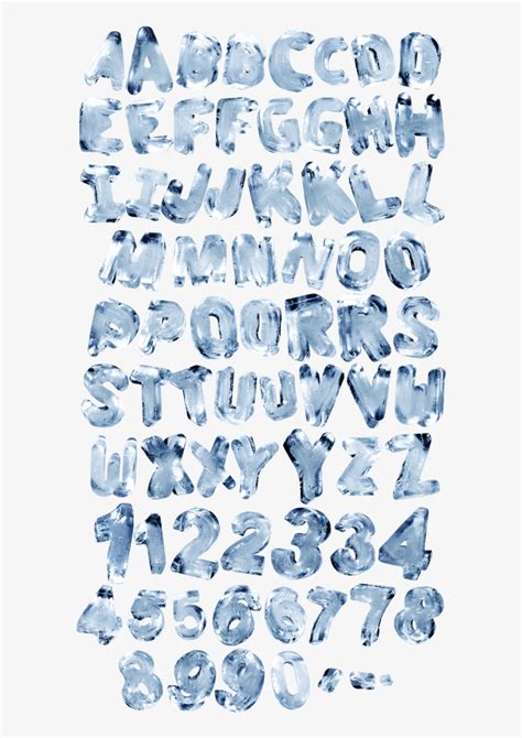 Ice Rotation Font - Ice Font Png Transparent PNG - 595x1095 - Free Download on NicePNG