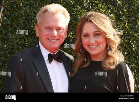 LOS ANGELES - APR 28: Pat Sajak, Lesly Brown Sajak at the 2017 Creative Daytime Emmy Awards at ...