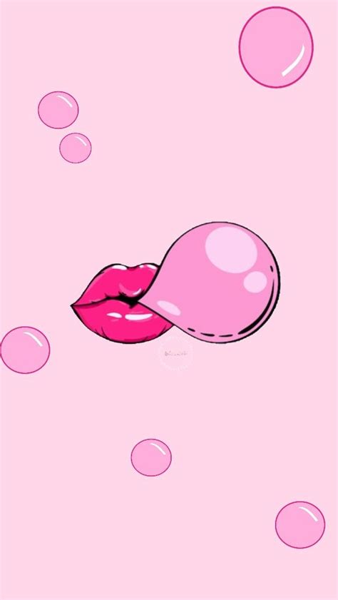 Pink Bubblegum Wallpaper|Rebeca Joke | Wallpaper, Instagram wallpaper ...