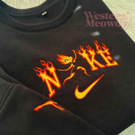 Ember and Wade Elemental Couple Sweatshirt - Western Meowdy