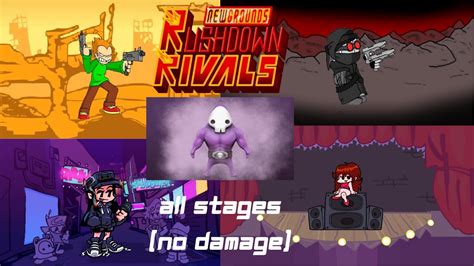 Newgrounds Rushdown Rivals - All stages (No Damage) - YouTube