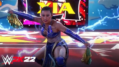 WWE 2K22 - XIA LI ENTRANCE [OFFICIAL] - YouTube