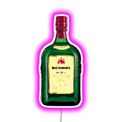 Buchanans Bottle Neon Sign $165.00