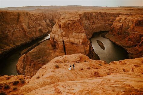 Stunning horseshoe bend winter elopement – Artofit