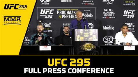 Full UFC 295 Press Conference | UFC 295 | MMA Fighting - YouTube