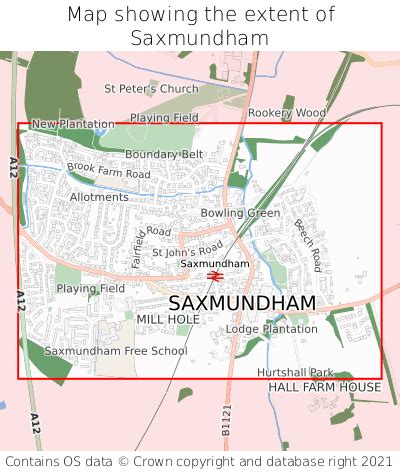 Where is Saxmundham? Saxmundham on a map