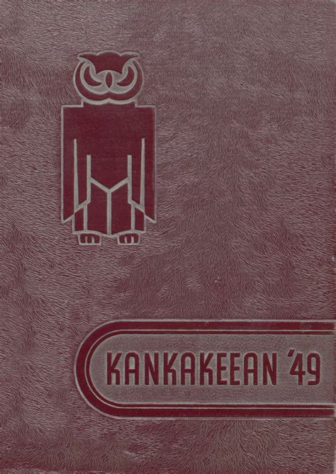 1949 yearbook from Kankakee High School from Kankakee, Illinois for sale