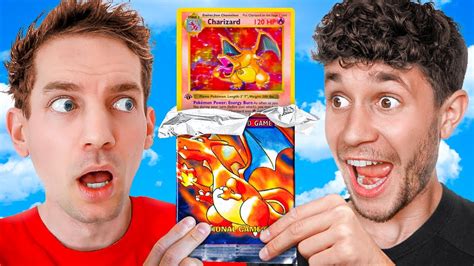 This YouTuber Challenged Me… with VINTAGE Pokémon Cards! - YouTube