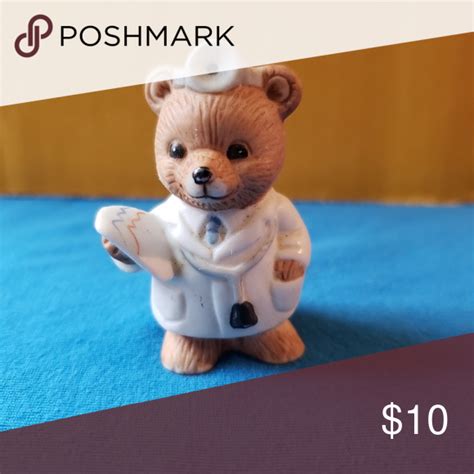 Bear doctor figurine in 2021 | Bear, Figurines, Colorful decor