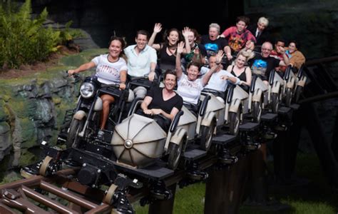 Harry Potter stars officially open Universal Orlando’s new Hagrid roller coaster - Travelweek