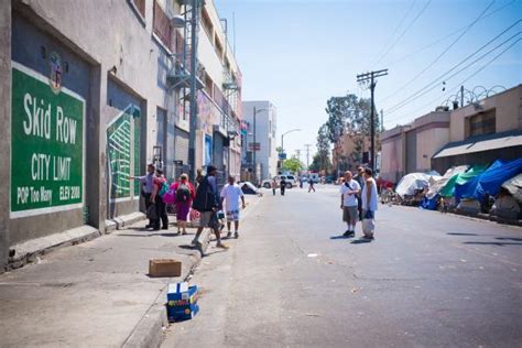 Like nothing else: LA’s Skid Row has been host to homeless people for ...