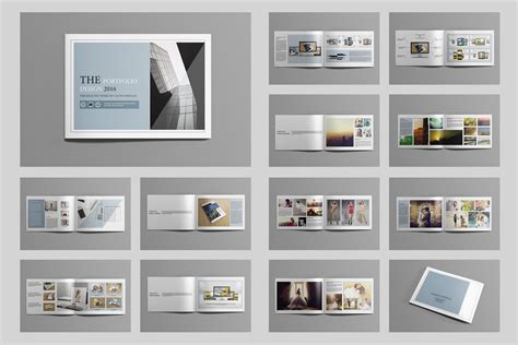 Indesign Portfolio Brochure-V419 | Brochure Templates ~ Creative Market