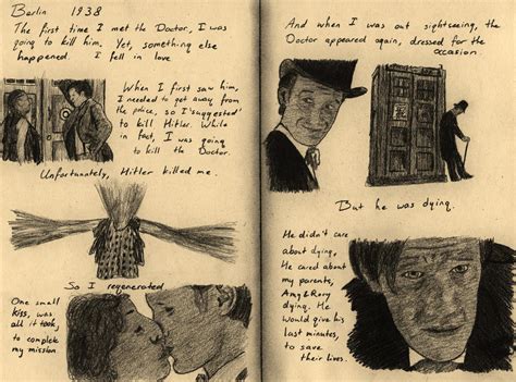 River Song's Diary, page 1 by 11thDoctor on DeviantArt