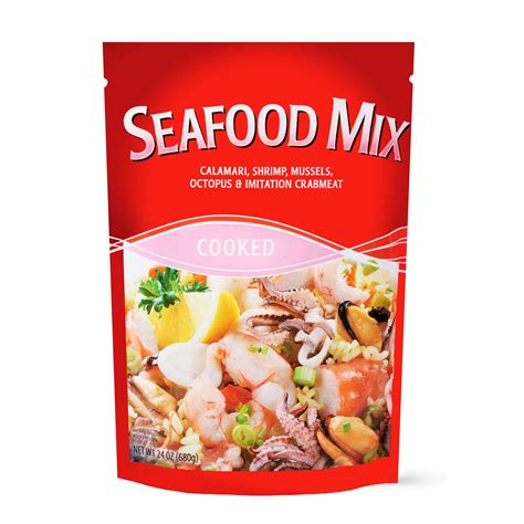 Frozen Seafood Mix, 24 oz - Walmart.com - Walmart.com