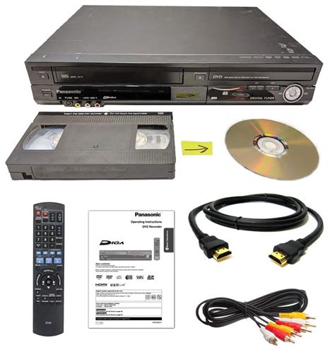 Buy Panasonic VHS to DVD Recorder VCR Combo w/Remote, HDMI Online at desertcartUAE