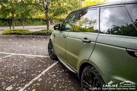 RANGE ROVER - SUPER MATTE SATIN ARMY GREEN – ProtectPro Auto