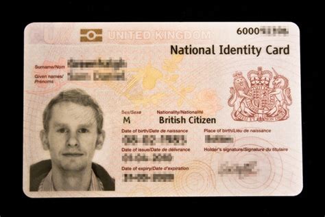 UK National Identity Card (Front) | This is my new UK Nation… | Flickr