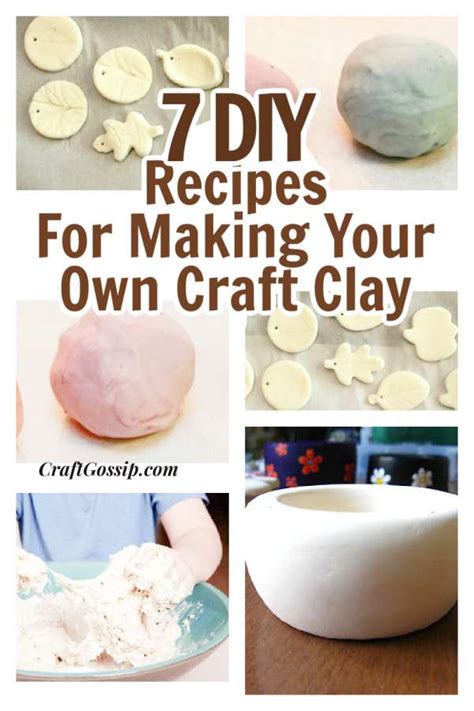 Updated: 7 Recipes To Make Your Own Clay – Polymer Clay