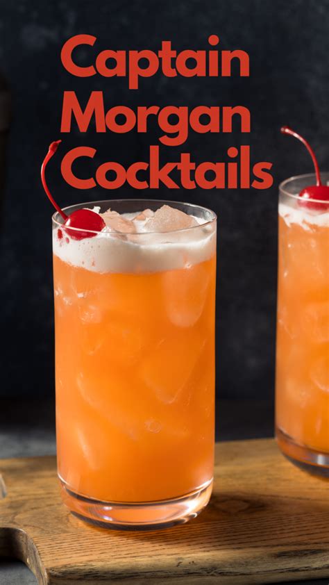 11 Best Captain Morgan Cocktails to Make - MyBartender