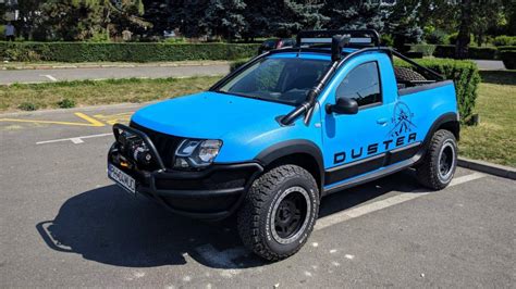 Rare Dacia Duster pickup gets off-road makeover