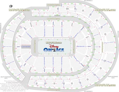 Bridgestone Arena Seating Chart Disney On Ice - Chart Walls