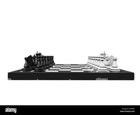 Black queen chess board model Black and White Stock Photos & Images - Alamy