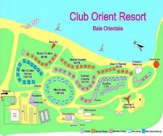 Resort Map | Club Orient | Saint Martin