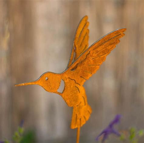 Hummingbird Garden Art, Garden Gifts for Moms Garden, Hummingbird Decor GP131 - Etsy | Garden ...