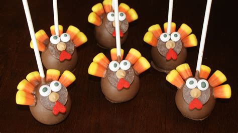 Happy Thanksgiving Canada! - turkey cake pops made for my son's ...